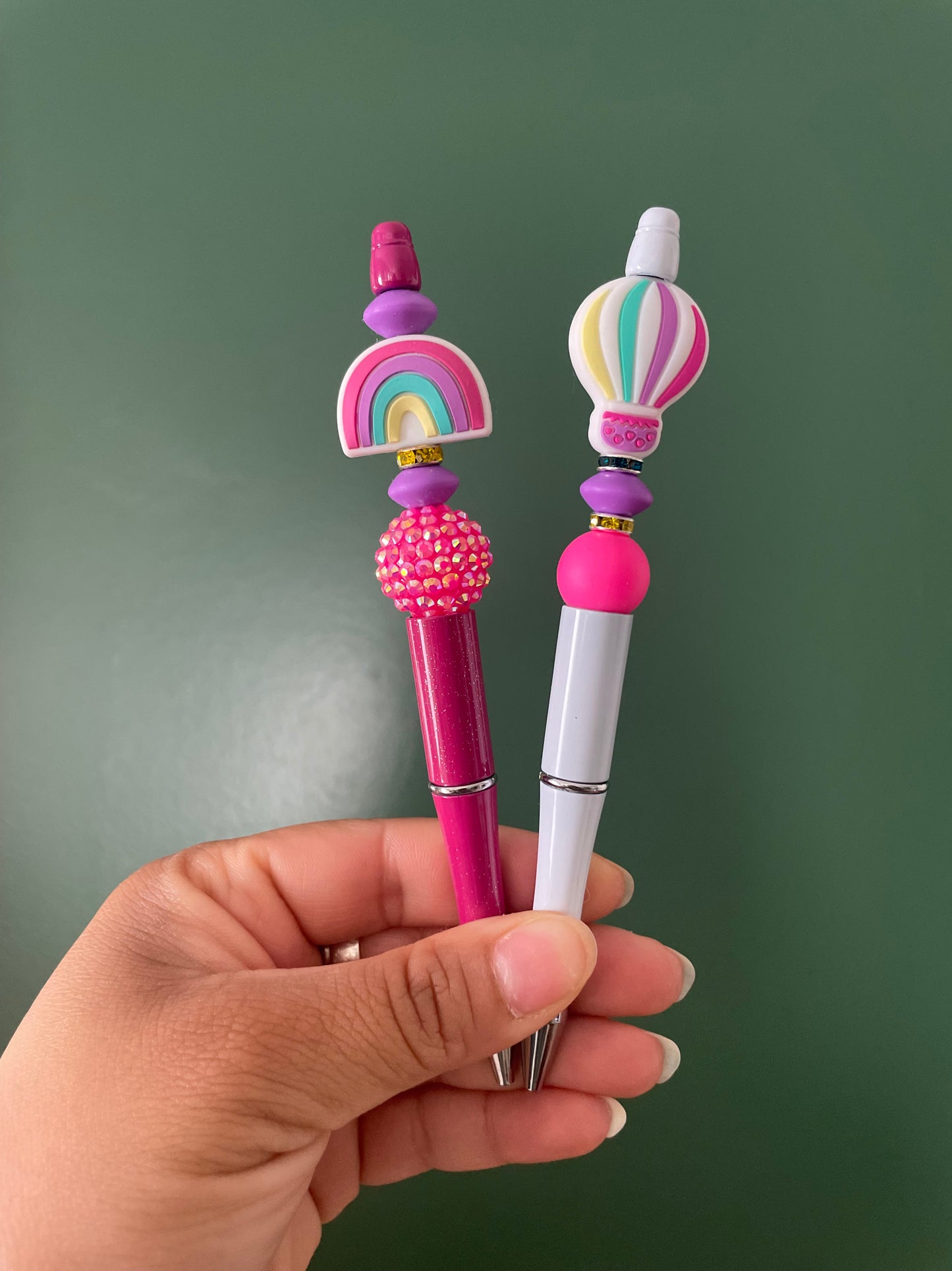 Hot Air Balloons & Rainbows Pens